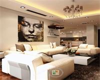 Sofa chung cư hiện đại tại Mandarin Garden - HĐ41