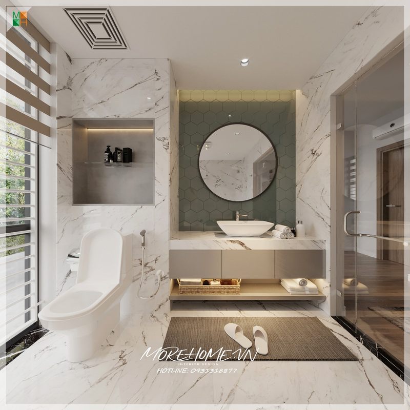 Ngắm nhìn 16 mẫu trang trí nội thất phòng tắm được ưa chuộng nhất