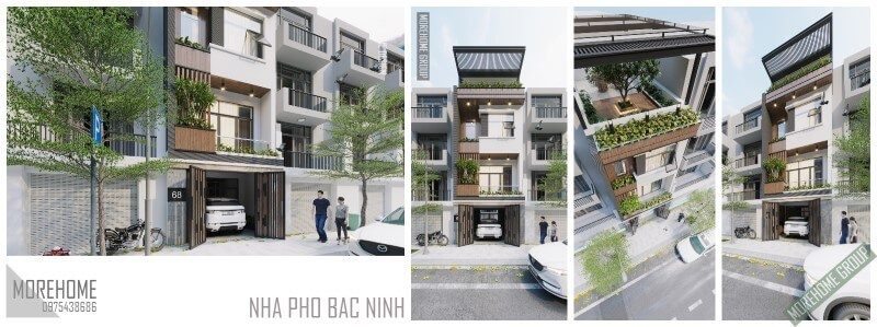 22 Mẫu thiết kế nhà phố hiện đại, đẹp tại Tp. HCM